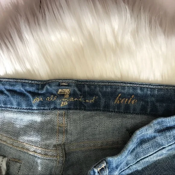 7 FOR ALL MANKIND- Kate Straight Leg Jeans - Picture 8 of 12